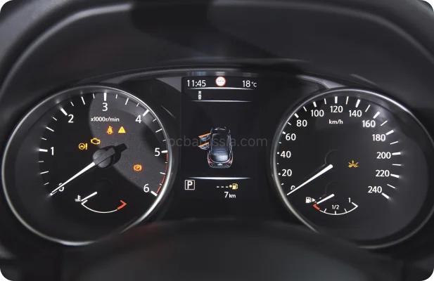 Автомобильная печатная плата - управление двигателем