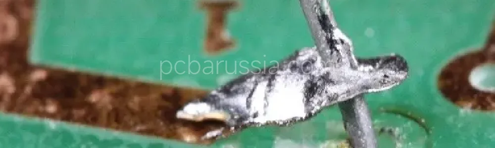 дефектов пайки-Приподнятые контакты